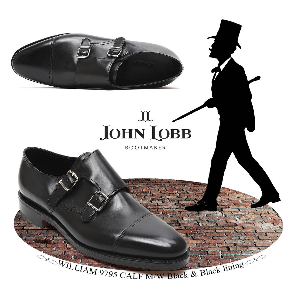 入荷 | John Lobb (ジョンロブ) WILLIAM 9795 CALF M/W 【ブラック×黒