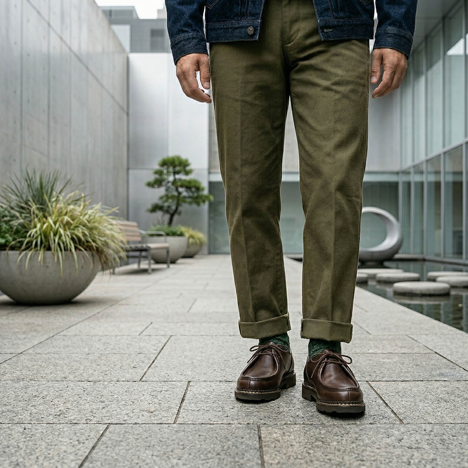 Paraboot MICHAEL 着用イメージ
