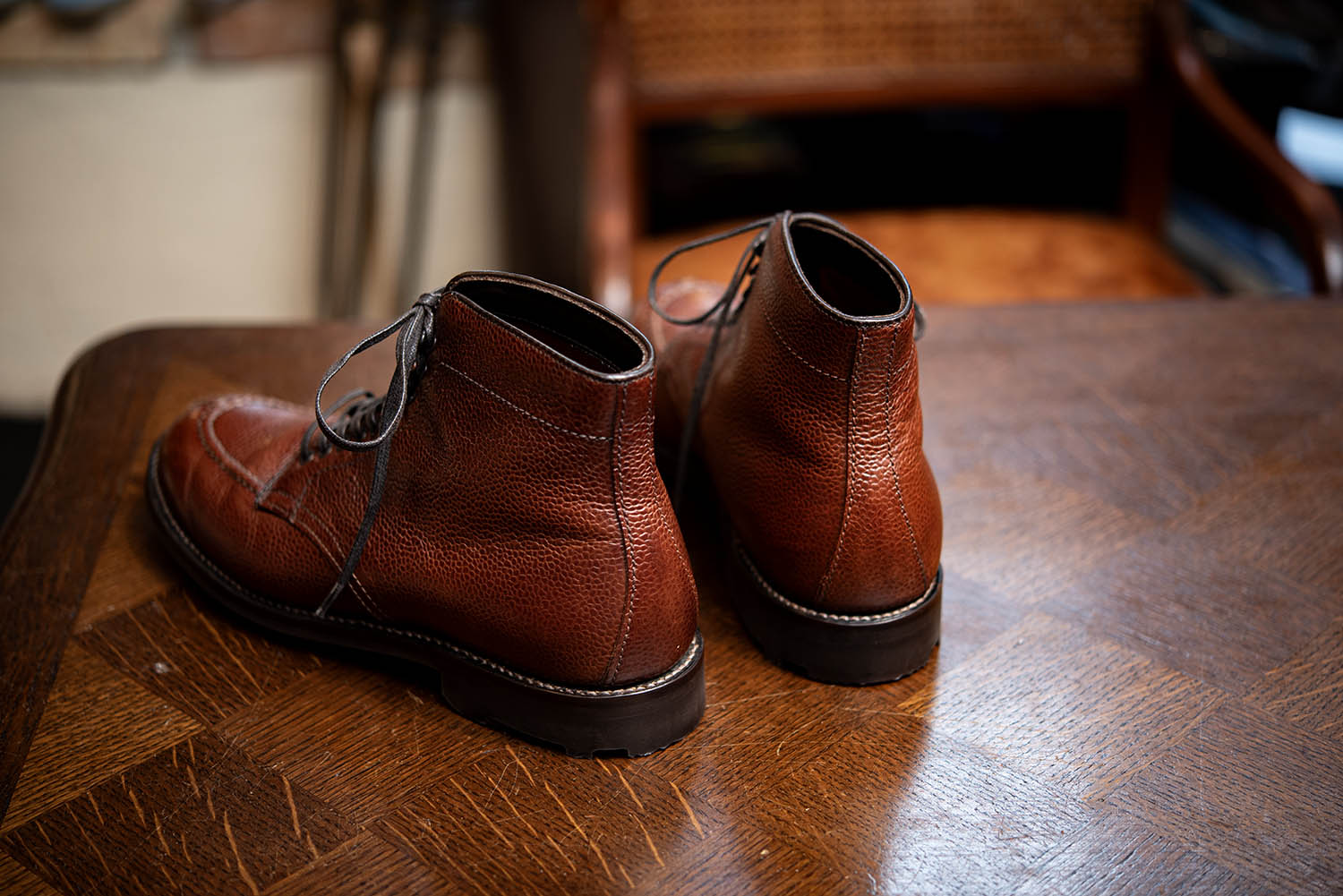 タンカーブーツの靴底をリッジウェイに交換してみた! : NATORIYAのブログ