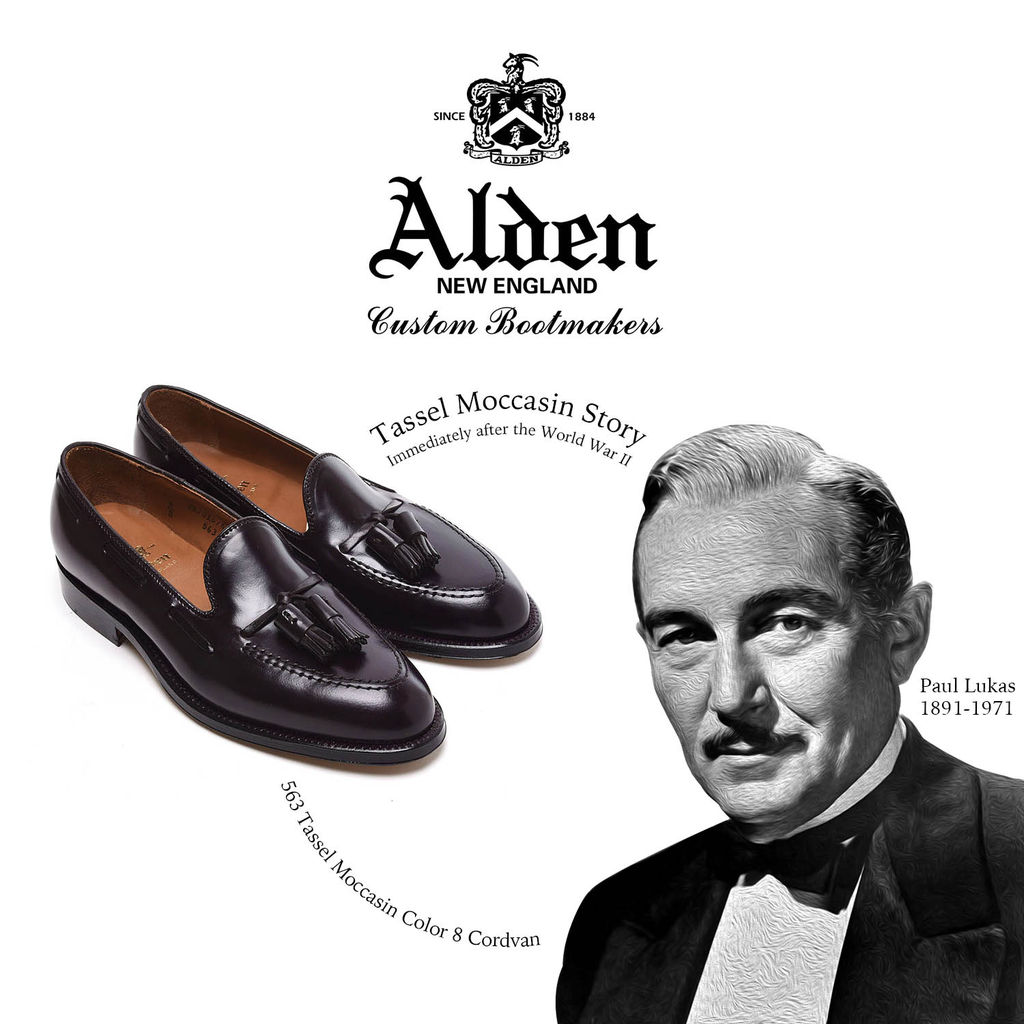 入荷 | Alden 563 Tassel Moccasin 【Color 8 Cordvan】 : NATORIYAの