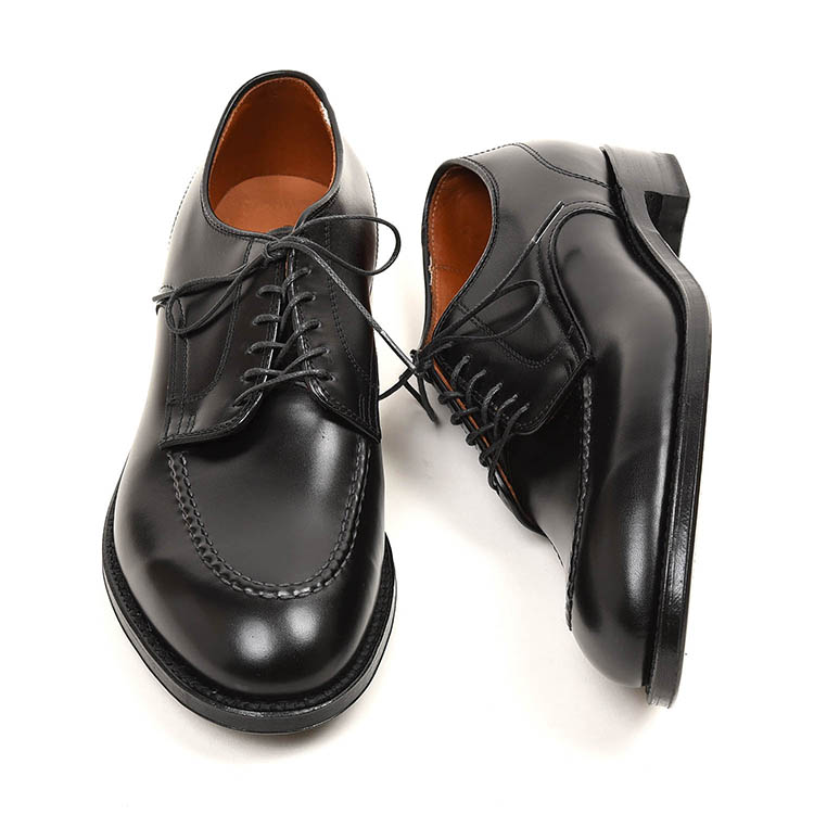 Alden 黒 Uチップ 54007 再入荷 | ALDEN オールデン 54007 MOC TOE モディファイドカーフ