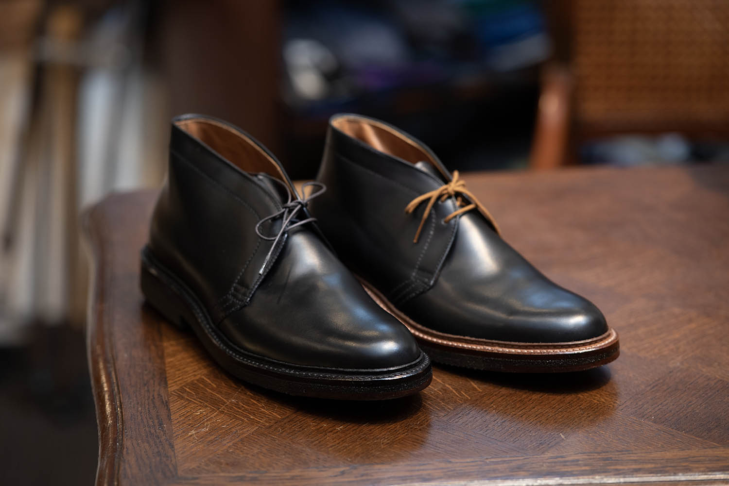 オールデンチャッカブーツクロムエクセル