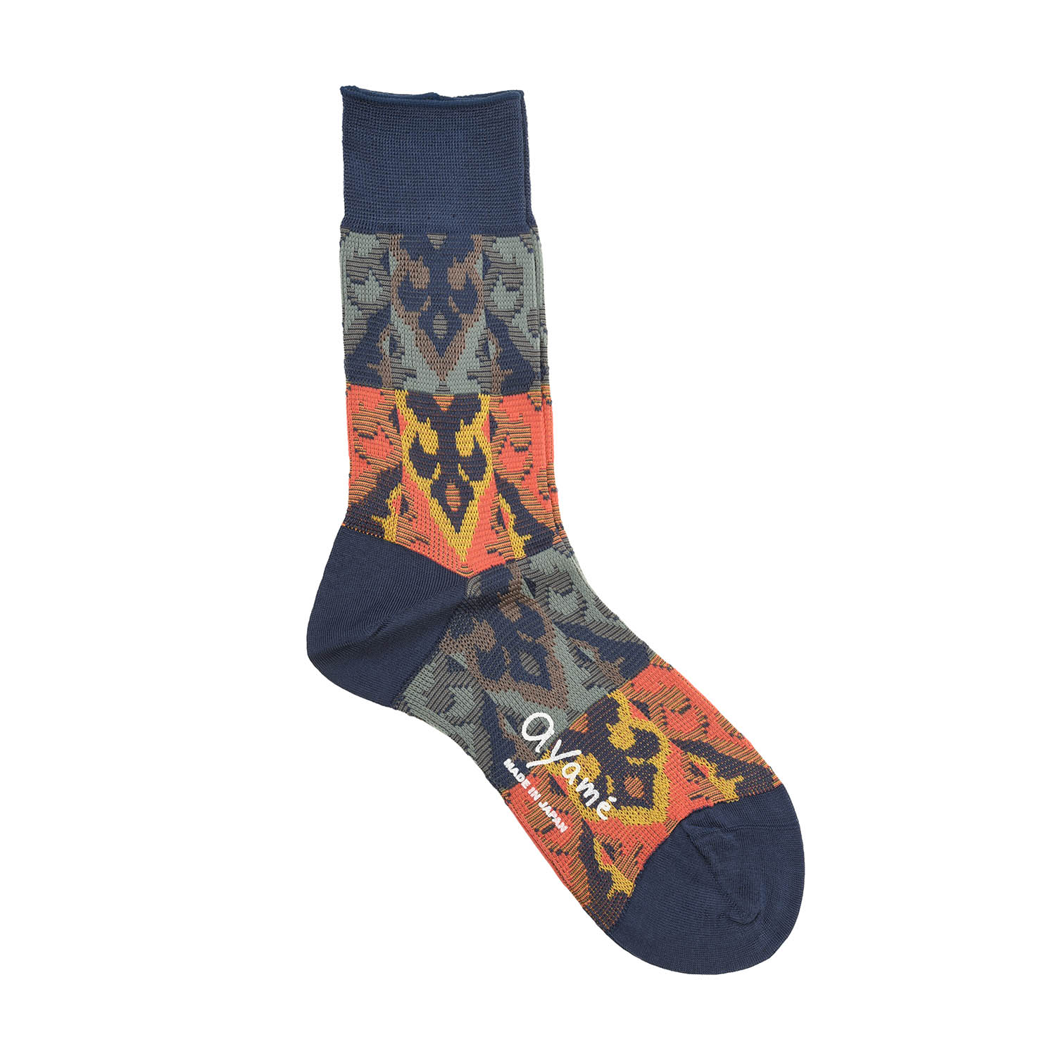 ayame AYM006-2502N ネイビー サイドビュー