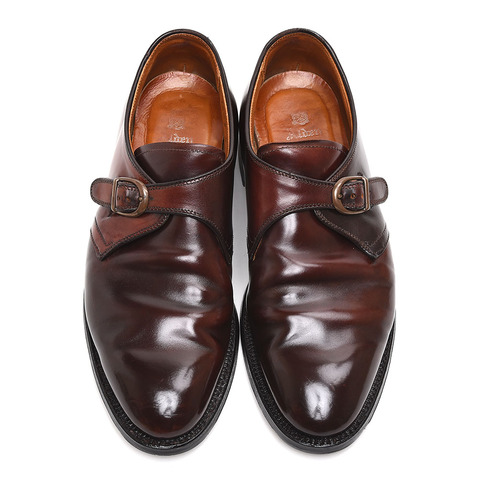 Alden オールデン コードバン モンクストラップ 954 / ひねら 9.5D Alden オールデン コードバン モンクストラップ 954 / ひねら 9.5D
