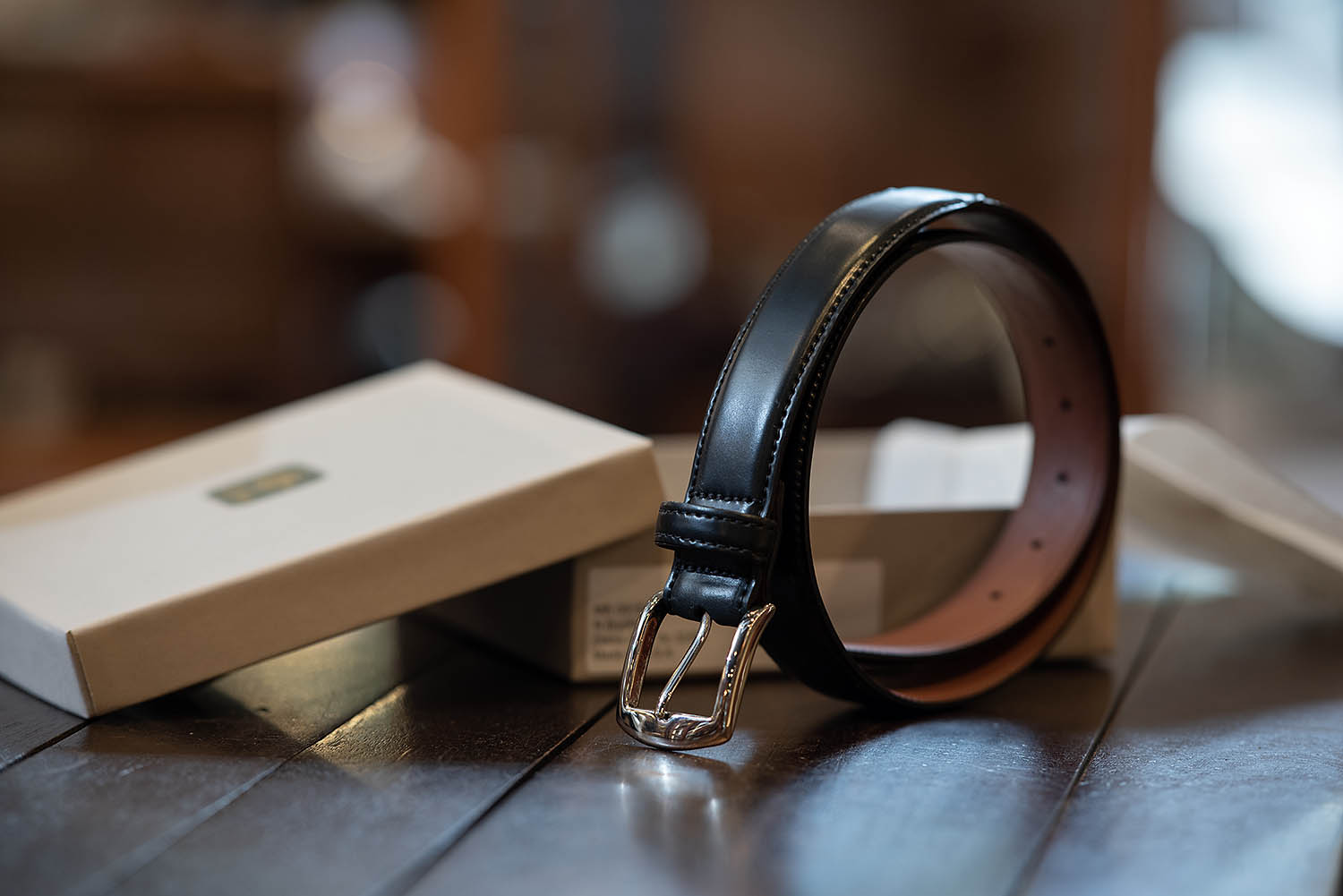 Alden オールデン レザーベルト 靴の王様☆ ALDEN(オールデン) シェルコードバン レザー ベルト