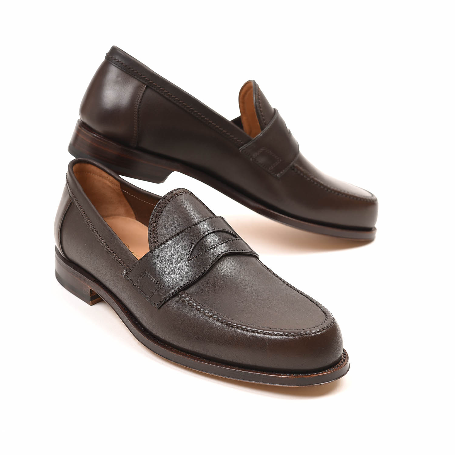 F.LLI Giacometti FG254アンライニングローファー 【公式通販】