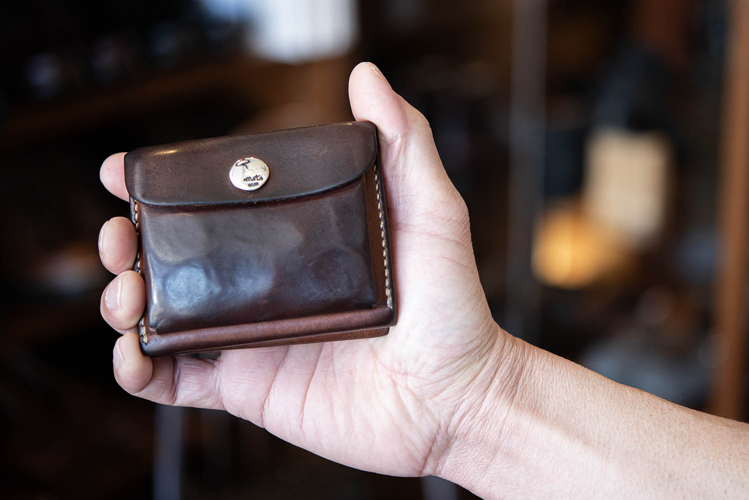 [475]ベージュデニム ＊ じゃばらウォレット(大) 475]ベージュデニム ＊ じゃばらウォレット(大) - メルカリ