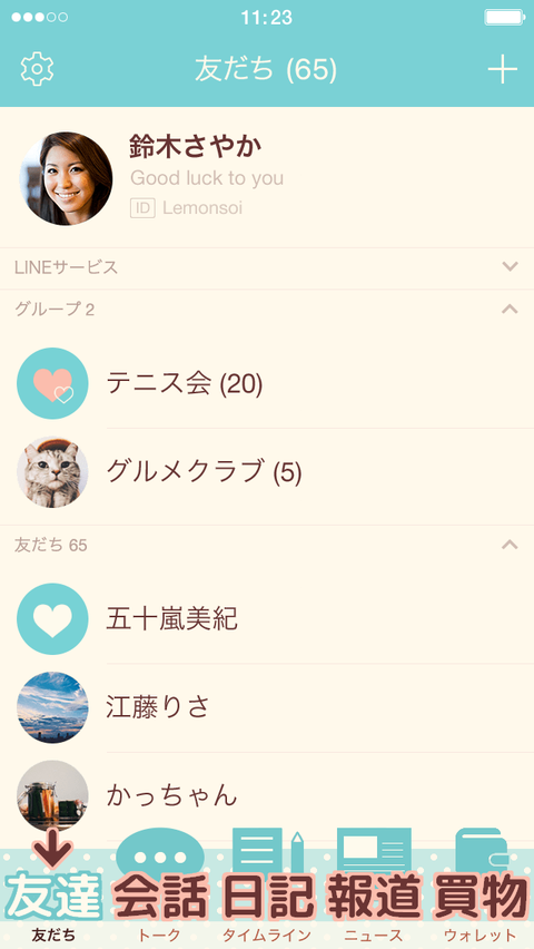 大きい見やすい簡単カワイイ ブルードット 夏 C Adrian