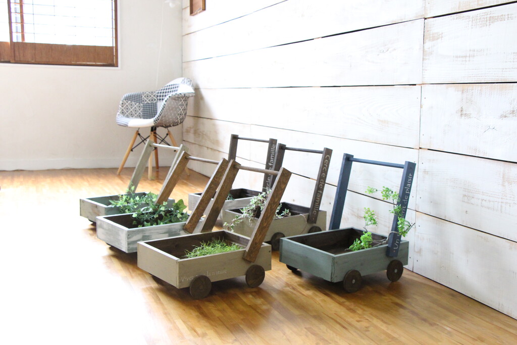 手押し車風ガーデンボックスworkshopありがとうございました なつめの手仕事日記 Powered By ライブドアブログ