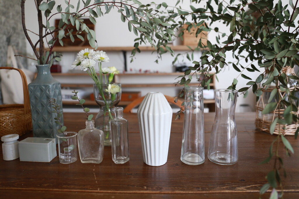 我が家の花瓶たち 半分くらい のご紹介 なつめの手仕事日記 Powered By ライブドアブログ