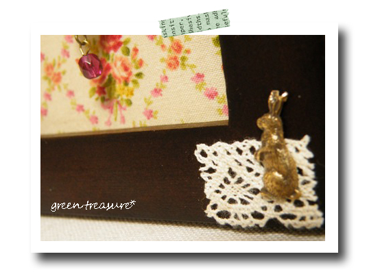 green treasure*~あみあみ編んだりきらきらしたり。 border=