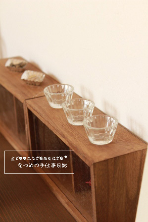 玄関ディスプレイ、すこしだけ。 : なつめの手仕事日記 Powered by 