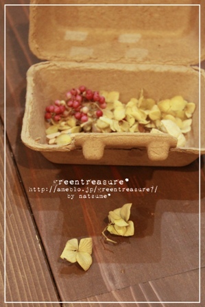 green treasure*～なつめの手仕事日記