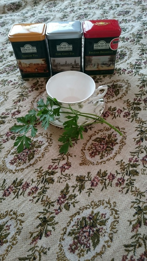 つれづれに書いてみました....朝の紅茶とお野菜