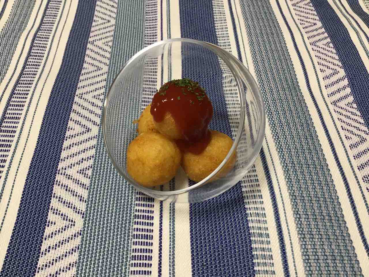 チーズポテトボール 月の厨房 中学生の夢の料理