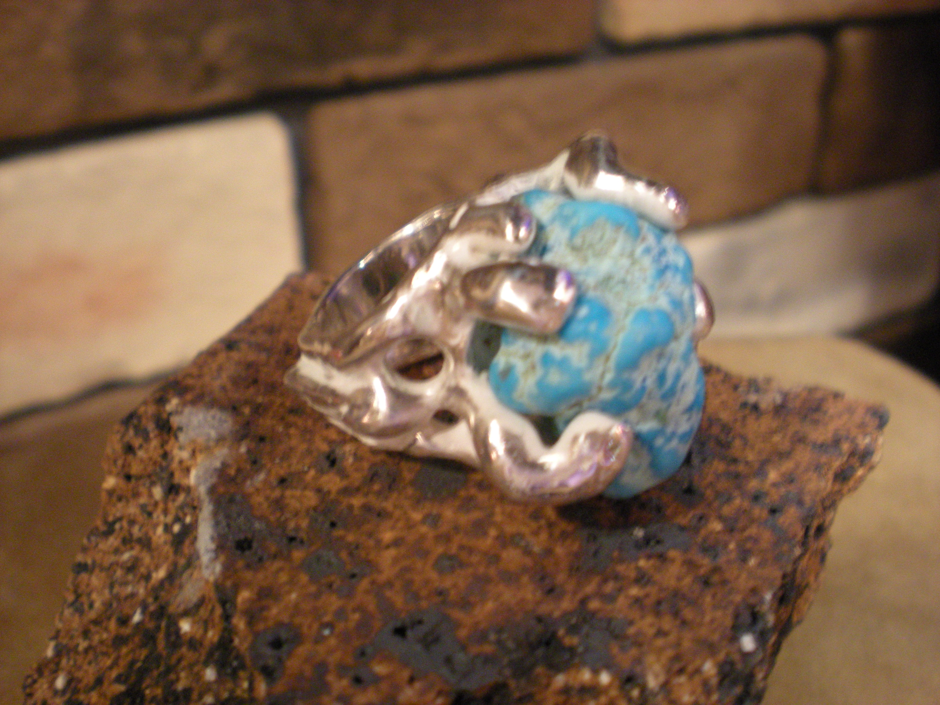 密林の隕石 17号 ノーチラス シルバーリング アメカジ アンティーク