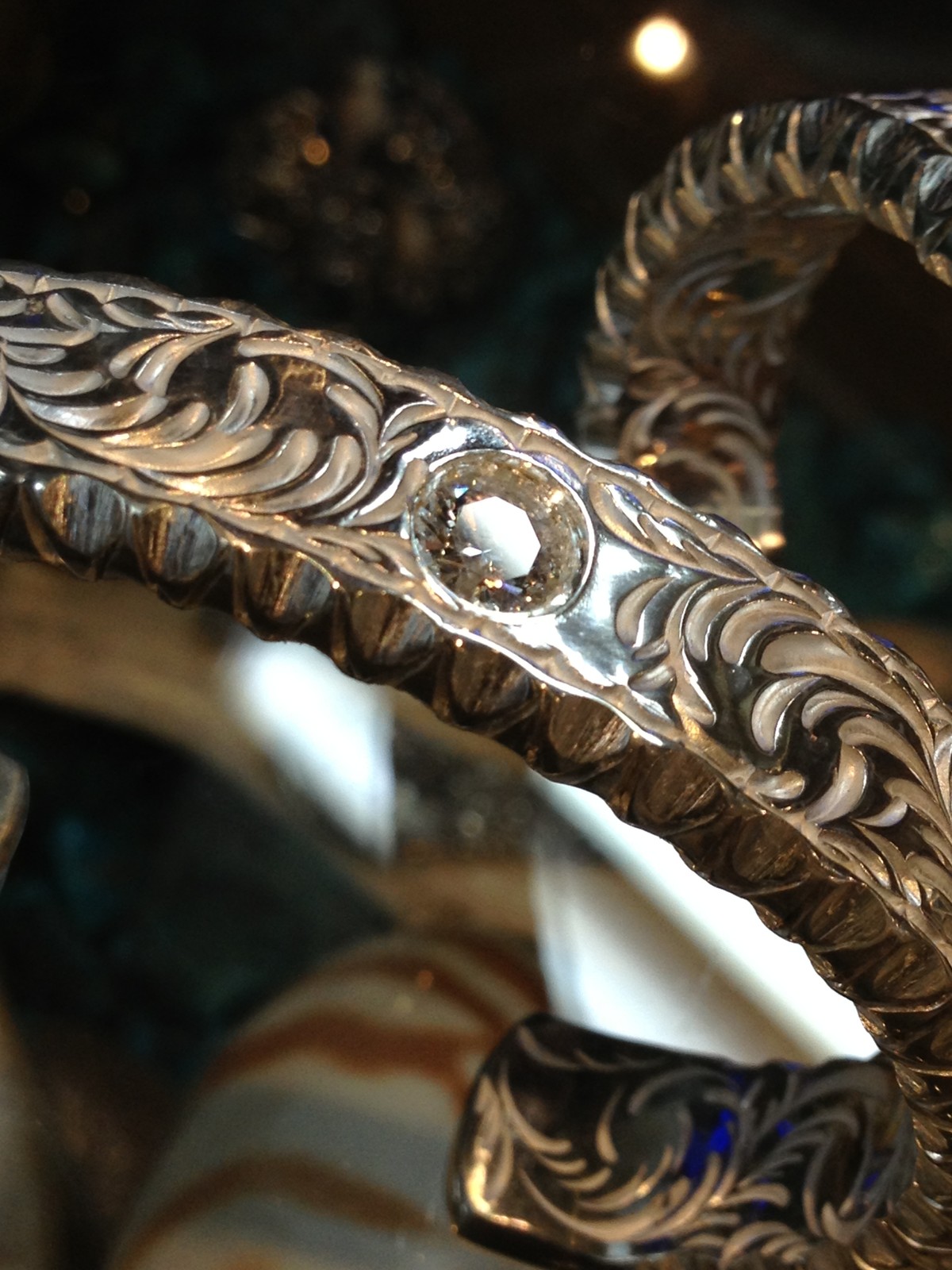 前回のつづき（ノーチラス唐草リング） : Nautilus Art Jewelry