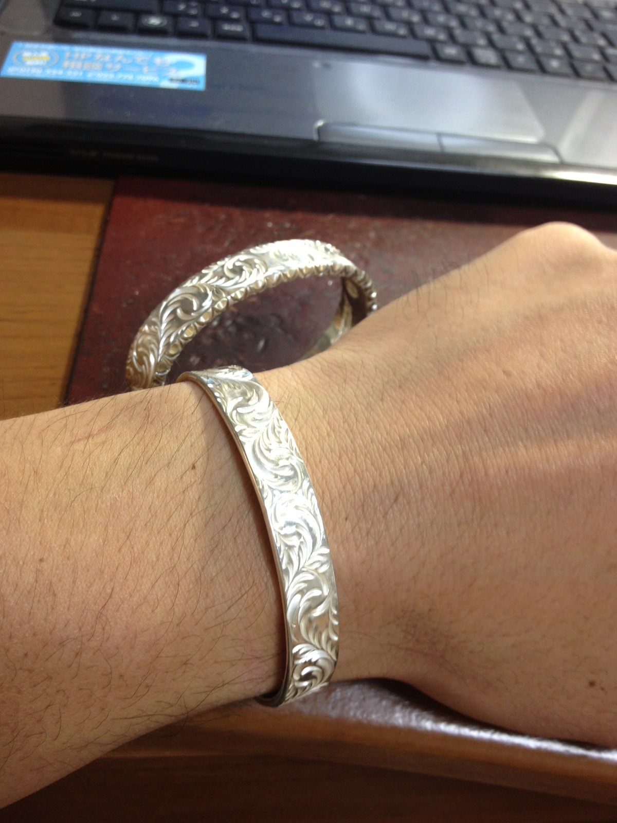 ノーチラスアートジュエリー バングル 永遠の螺旋 : Nautilus Art Jewelry (ノーチラス アート ジュエリー)