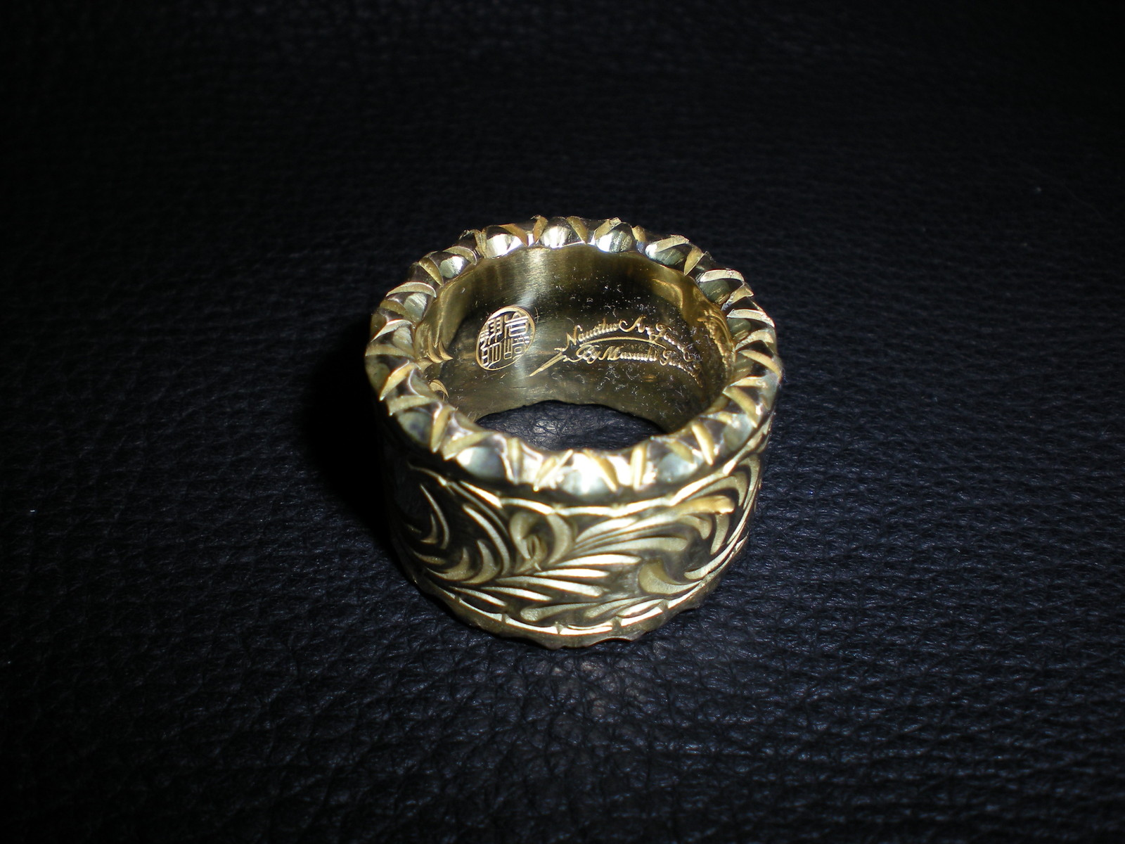 18 GOLD Nautilus KARAKUSA ring & bangle : Nautilus Art 18 GOLD Nautilus KARAKUSA ring & bangle : Nautilus Art