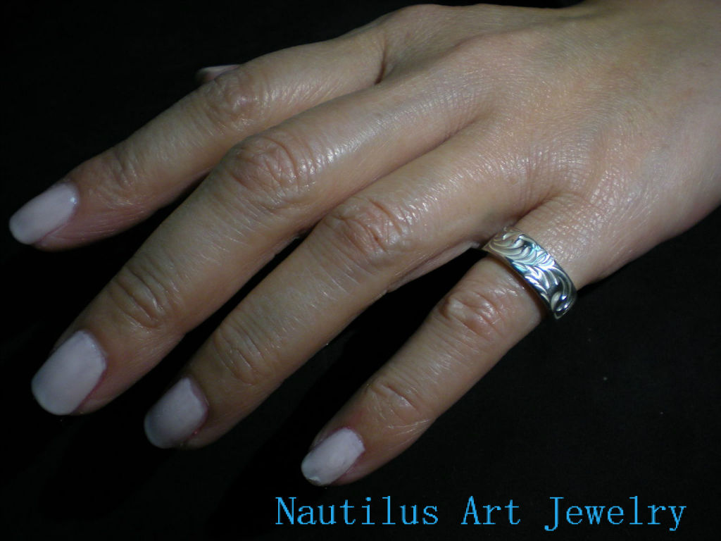 ノーチラスアートジュエリーピンキーリング