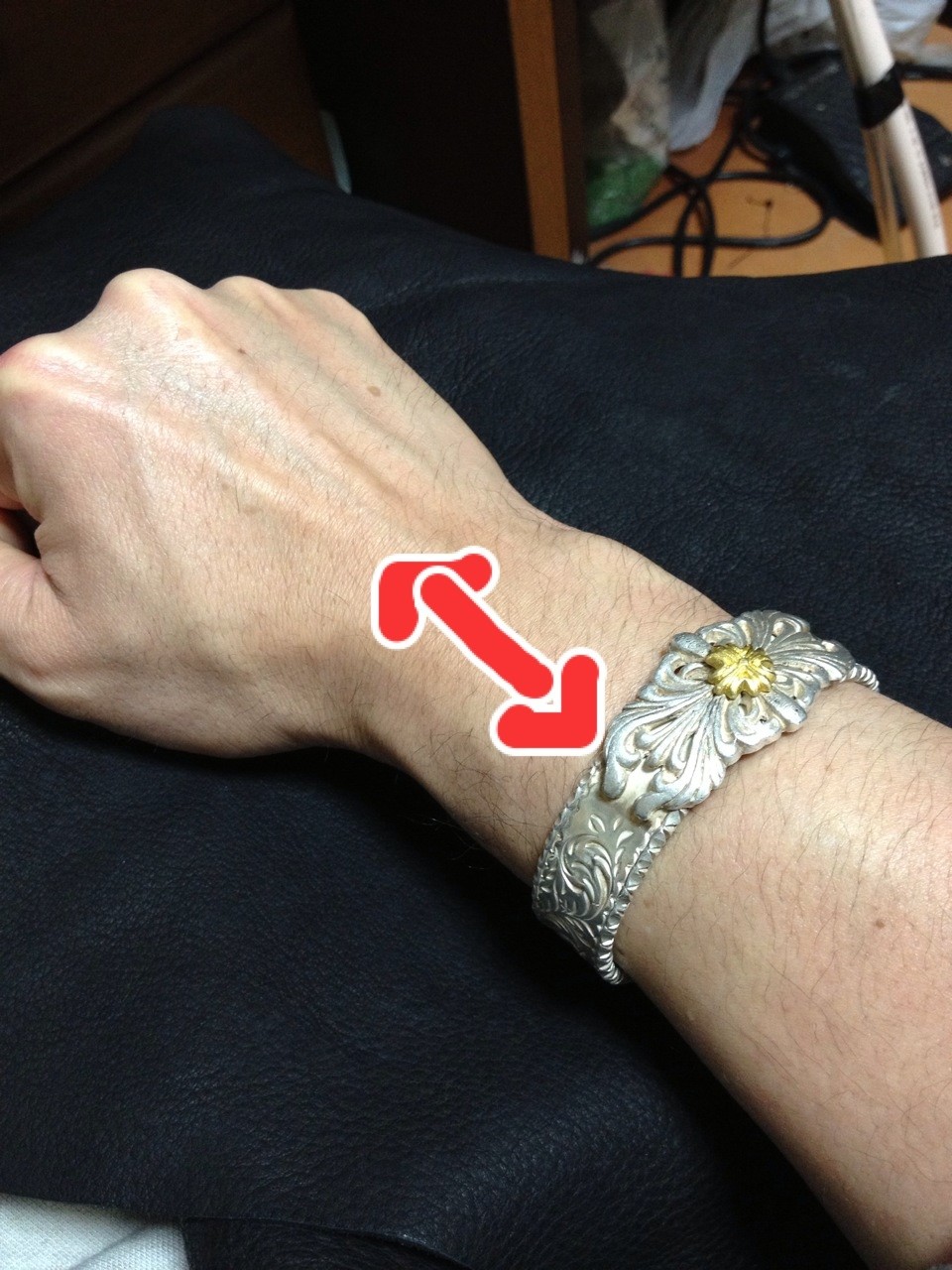 Nautilus Art Jewelry 岩崎翔明　リング リング/Nautilus Art Jewelry/20号/15mm/唐草/岩崎翔明/SILVER