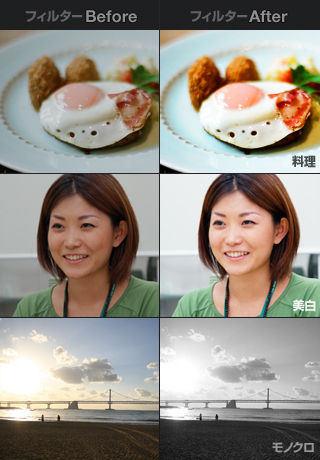 フィルター適用イメージ