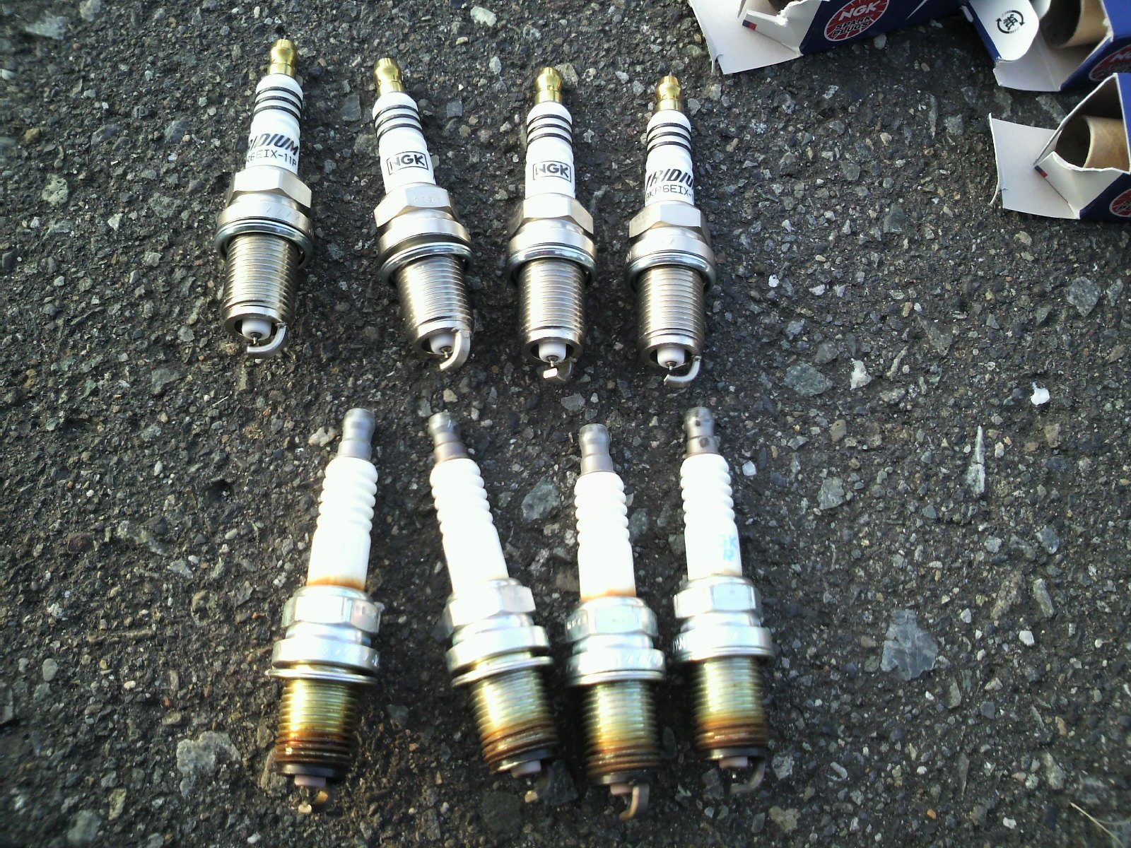 プラグ交換しました スイフト君に誘われて