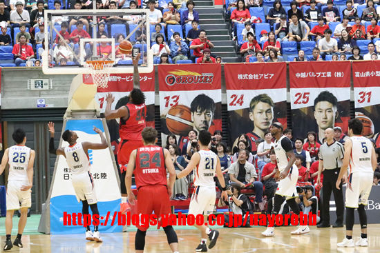 Bリーグ18 19 18 10 13 G4 富山グラウジーズ 80 85 栃木ブレックス 名寄地区バスケットボール協会hp管理人ブログ