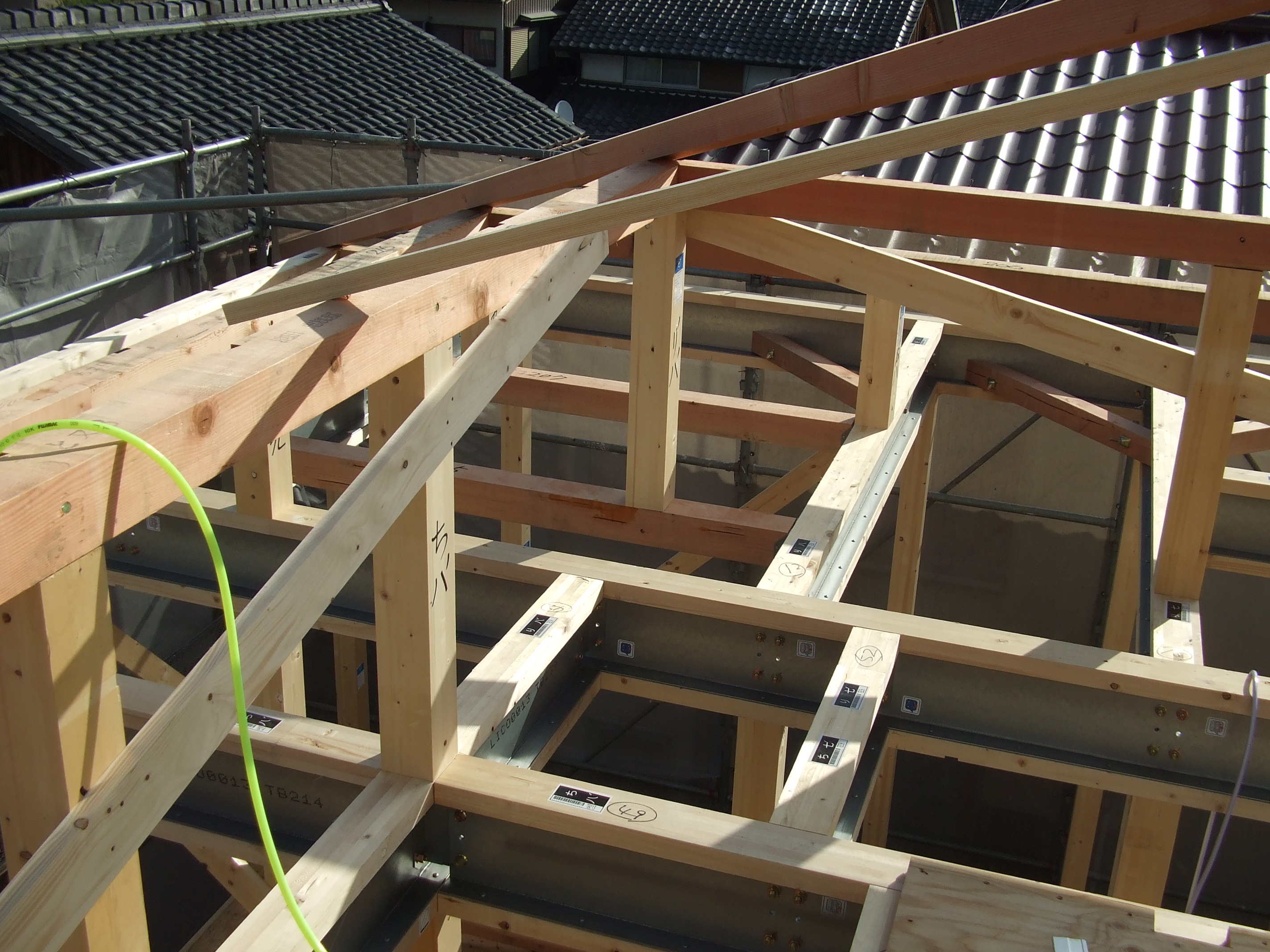 建て方おさらい7 テクノストラクチャー営業マンのお客様日記