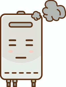 壊れちゃったよ、給湯器