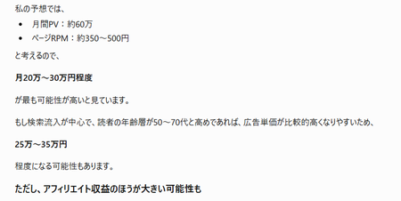 有名ブログの収入
