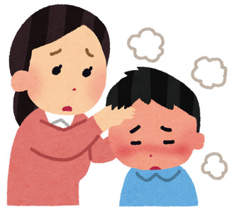 孫が、コロナになりました