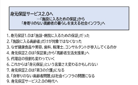 身元保証1.0～2.0へ