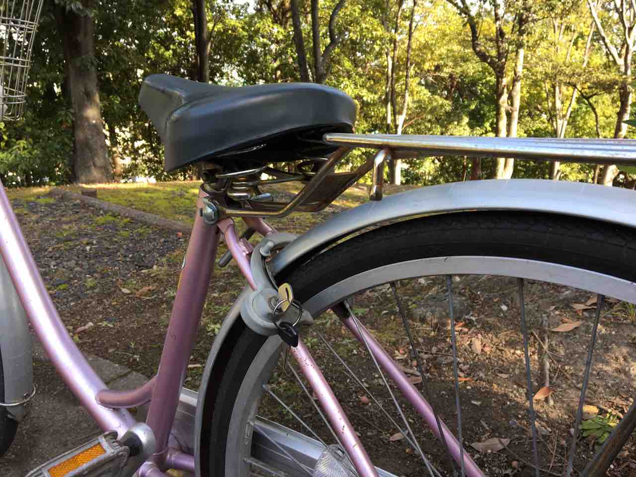 ママチャリお尻痛 サドル高の調整で軽減 踏み力アップ 年を刻む 年輪