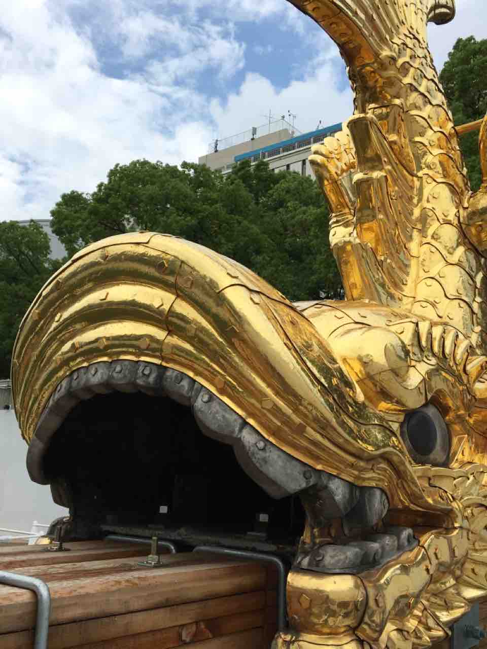名古屋城金シャチ降臨〜金色に輝くシャチホコを間近で観る・触れる