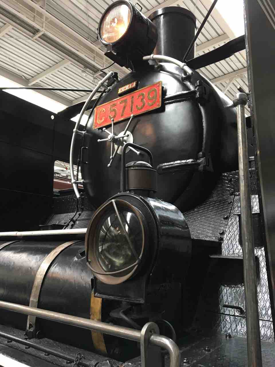12.リニア・鉄道館の蒸気機関車（港区）〜C57型139号機 お召し仕様