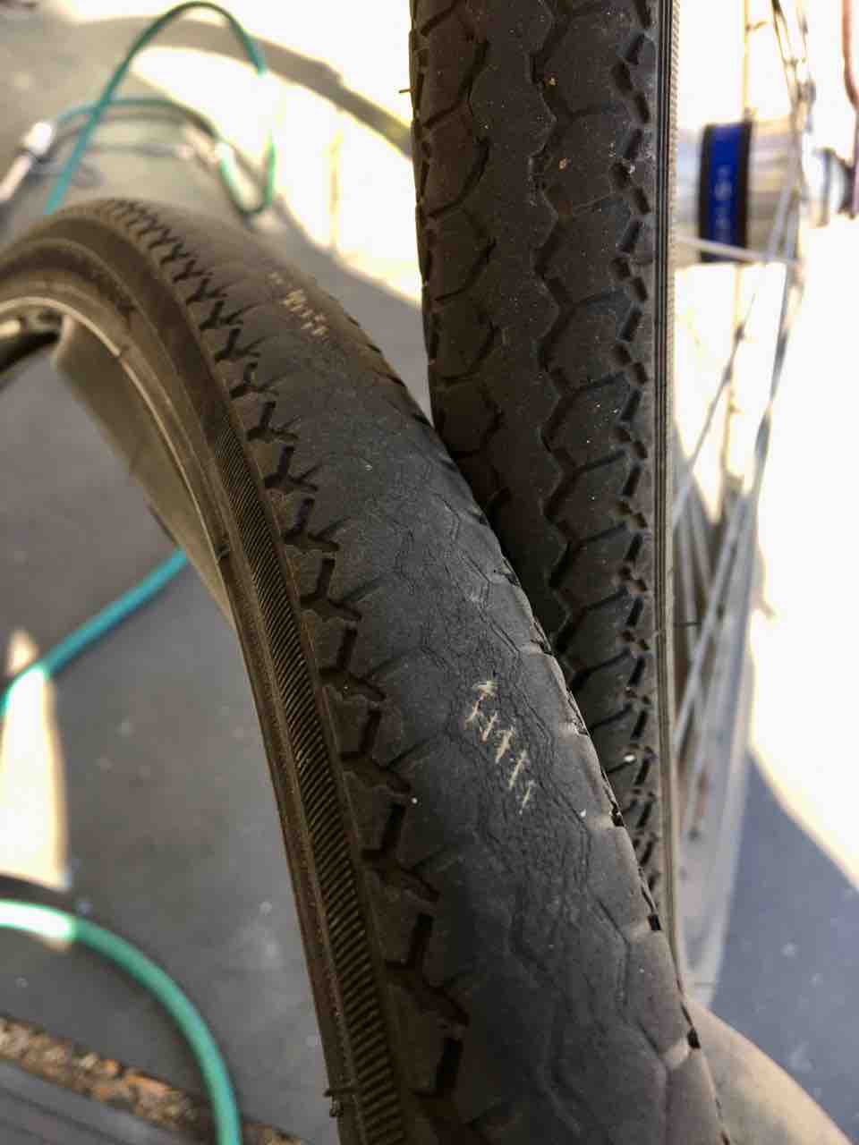 ママチャリのメンテナンス〜タイヤ交換（後輪） : 年輪〜Since1956