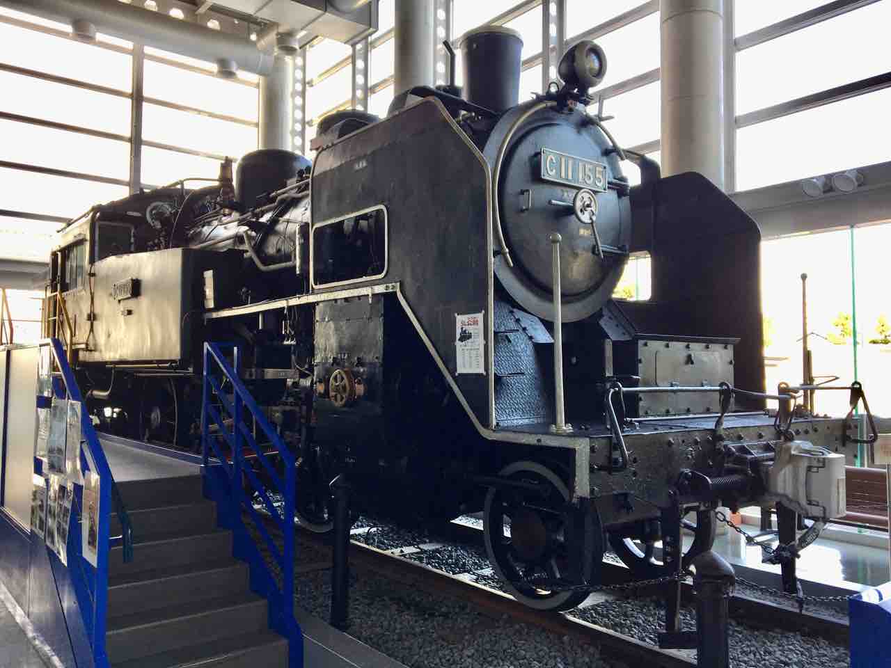 15.こどもサイエンスプラザの蒸気機関車（大垣市）〜鉄路の花C11型