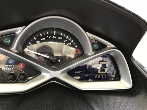 H30.07.01マジェスティS 給油3回目