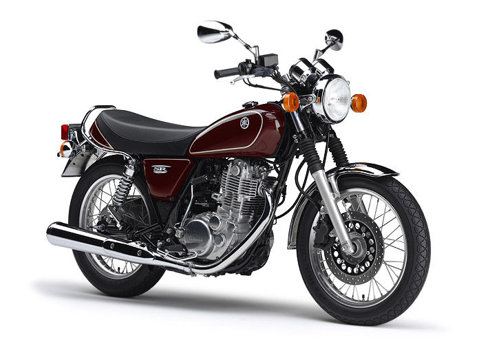 SR400、新色発表。そしてカワサキのエストレヤが