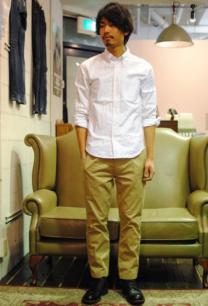 白シャツ チノパン Naturalthingcentral Blog