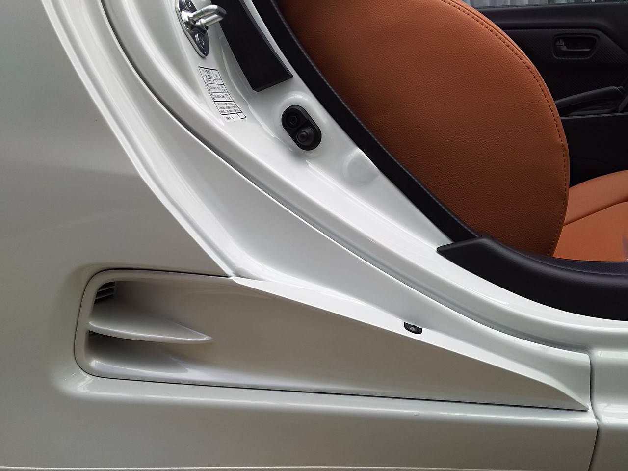 S660 サイドエアインテークフィン【タイプ1-グレー】 AIR