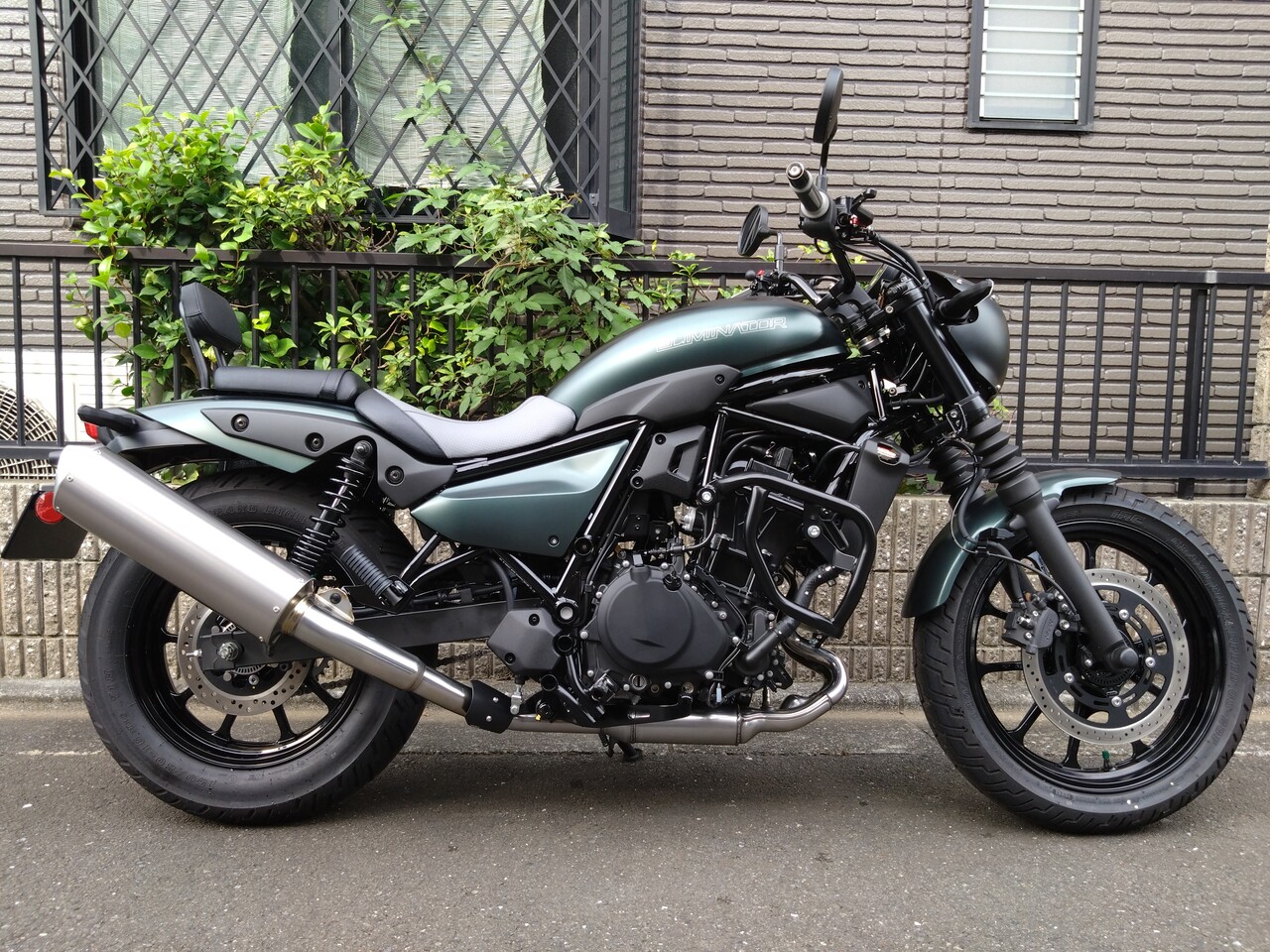 エリミネーター400 カスタム ローシート : 今日もテキトーに エリミネーター400 カスタム ローシート : 今日もテキトーに