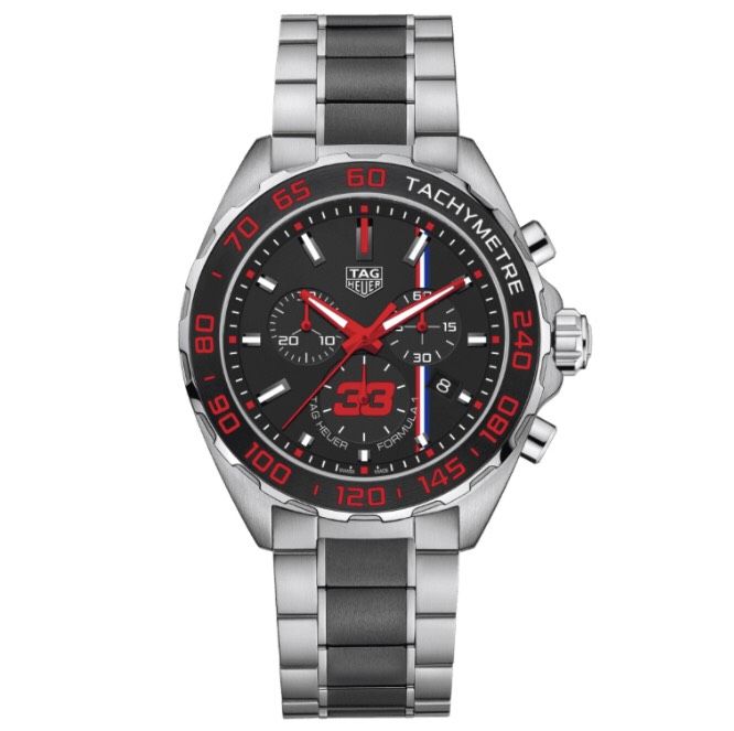 電池交換済 TAG Heuer タグホイヤー フォーミュラ1 マックス フェルスタッペン エディション レッドブルレーシング クロノグラフ CAZ101U BA0843 200m防水 デイト 黒 ブラック SS ステンレス セラミック メンズ クォーツ【6ヶ月保証】【腕時計】【中古】 楽天市場】電池交換済 TAG Heuer タグホイヤー フォーミュラ1 マックス
