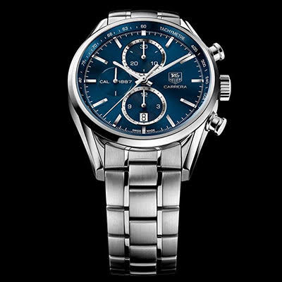 カレラ 1887 クロノグラフ 青文字盤の復活です！！ : A.M.I名古屋PARCO