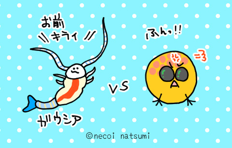 めっちゃおっきい深海の目玉 ギガントキプリス ねこなつブログ