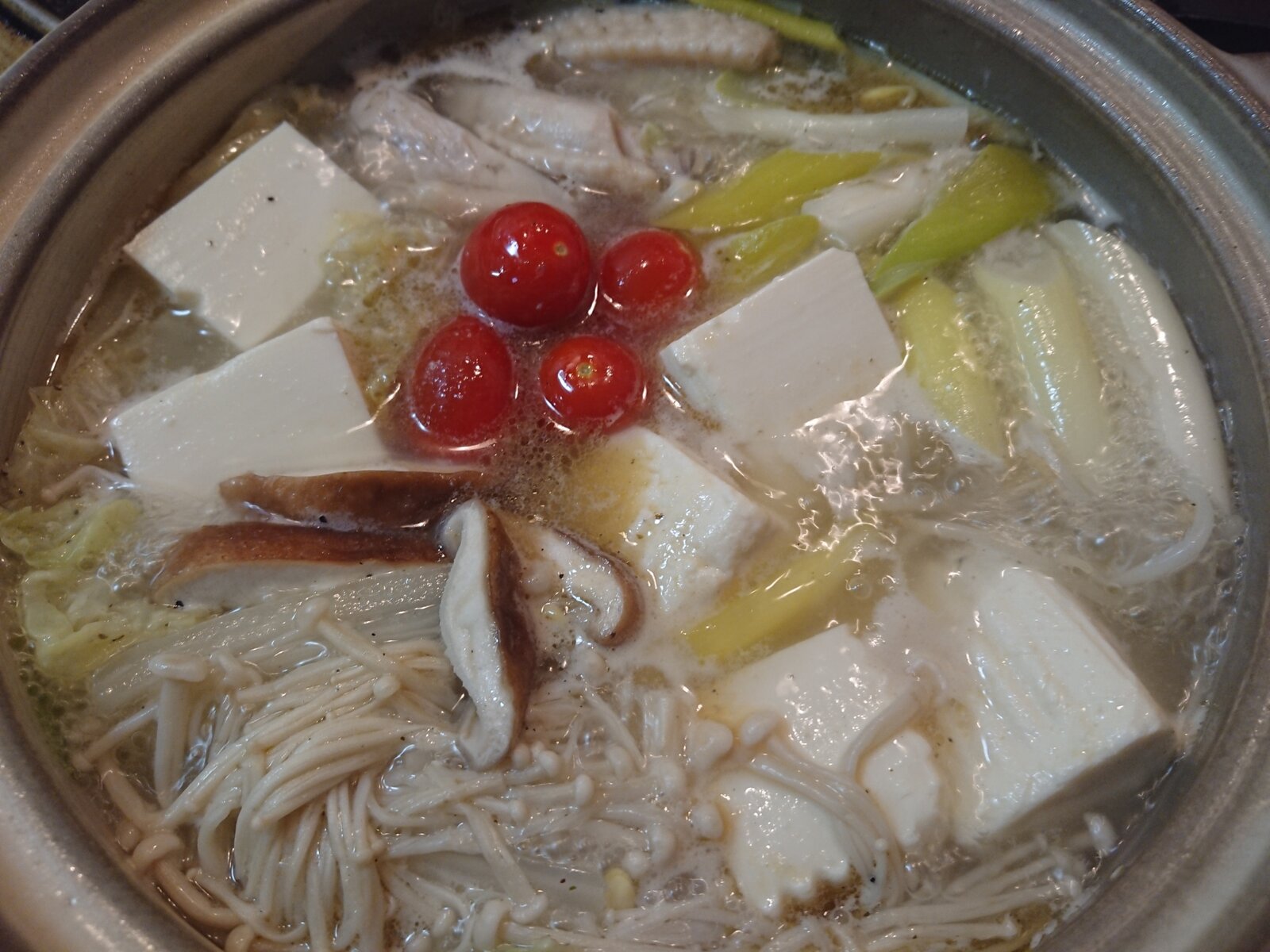 きのう何たべた？シロさん風・鶏の水炊き : 猫の時間 しなじく