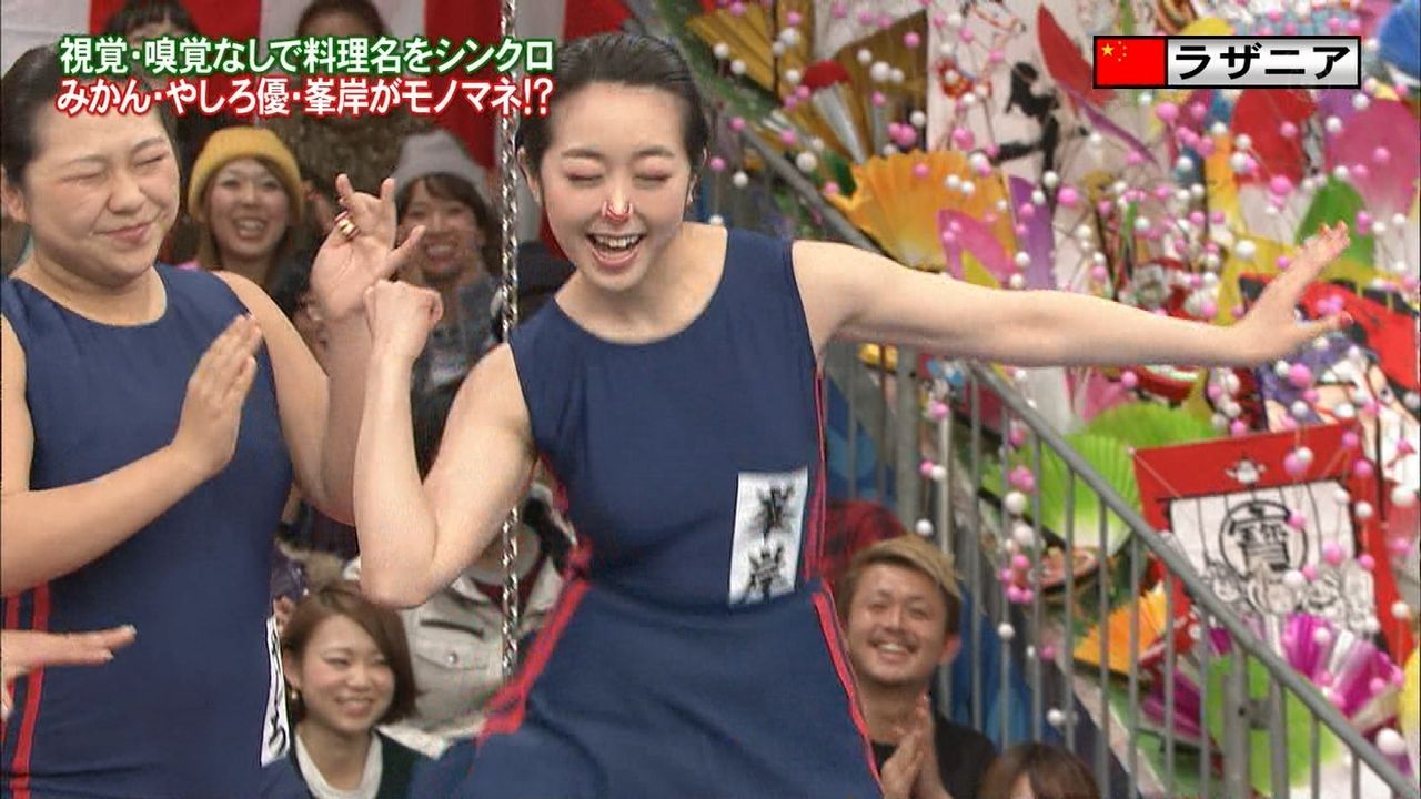 Akb48 峯岸みなみ 21 めちゃイケでシンクロ水着で剛力ダンス さらに大好評 自己マンblog