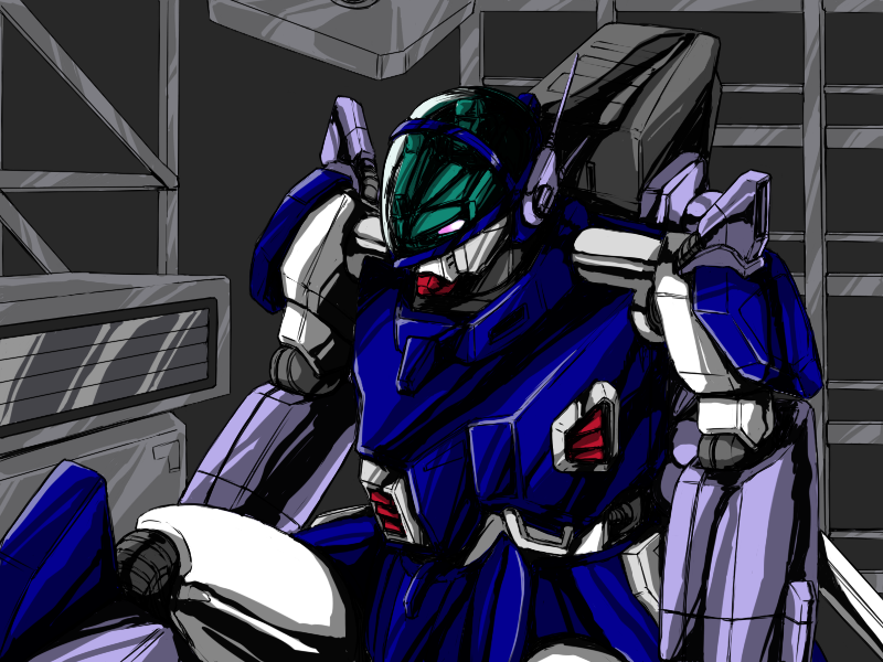 レイズナーova三作が ひとり美術部