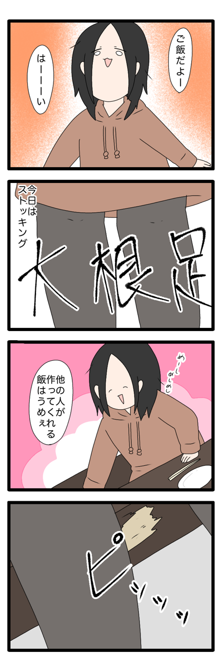 タイツよりもストッキングの方が天に召されるの早い ぬんの徒然日記 タイツよりもストッキングの方が天に召されるの早い ぬんの徒然日記